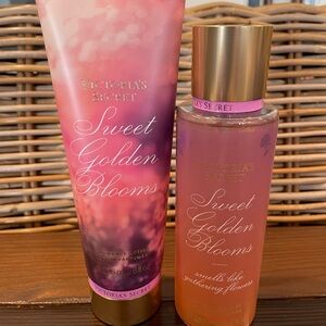 New Victoria's Secret Sweet Golden Blooms Lotion and Mist